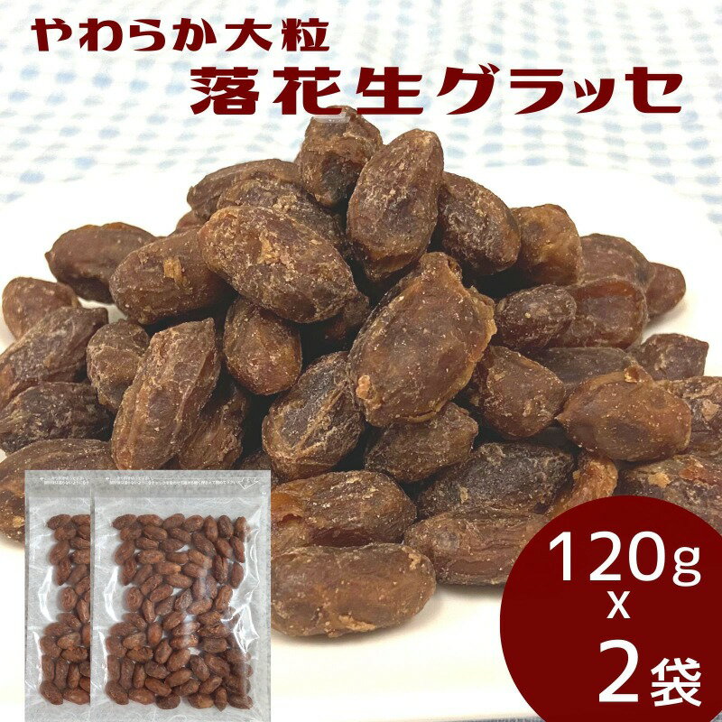 【ふるさと納税】＼1000円ポッキリ／やわらか大粒 落花生グラッセ 落花生 1000 おやつ 1,000円ポッキリ 【Z1-011】のサムネイル