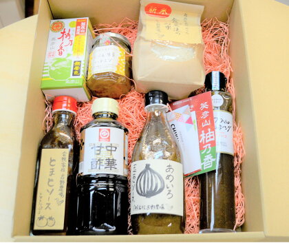 ちくほう調味料セット6種セット(お米付き)