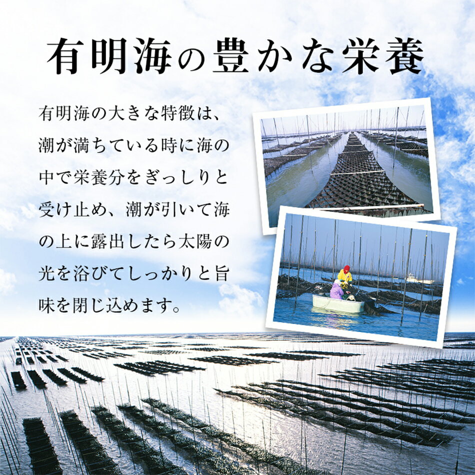 【ふるさと納税】【有明のり】福岡有明海産　一番摘み 味海苔 20個入り 福岡 グルメ 取り寄せ ご飯のお供 朝ごはん おにぎり お弁当