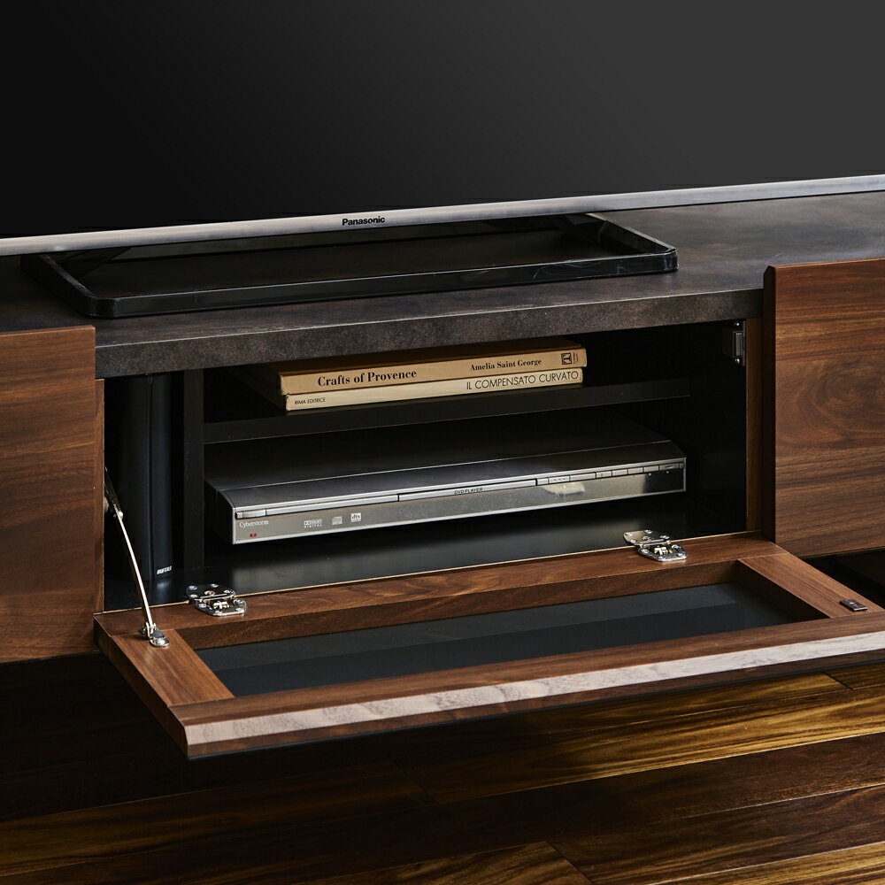 【ふるさと納税】180 TVボード ダブル ナチュラル ブラウン 選べるカラー 横幅180cm テレビボード テレビ台 ローボード 完成品 組み立て不要 リビングインテリア リビング インテリア おしゃれ 収納家具 家具 国産 日本製 福岡県 柳川市 送料無料