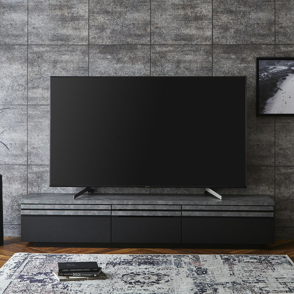 【ふるさと納税】キャドラ テレビボード アッシュ/ダークグレー 幅150cm/幅180cm 選べるカラー 選べるサイズ テレビ台 TVボード 収納 完成品 リビング インテリア シンプル 家具 日本製 福岡県 柳川市 送料無料