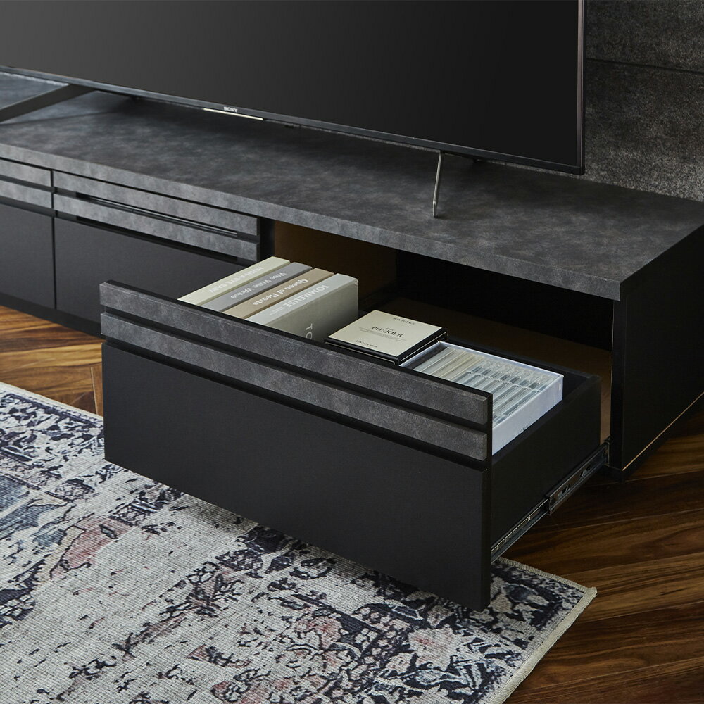 【ふるさと納税】キャドラ テレビボード アッシュ/ダークグレー 幅150cm/幅180cm 選べるカラー 選べるサイズ テレビ台 TVボード 収納 完成品 リビング インテリア シンプル 家具 日本製 福岡県 柳川市 送料無料