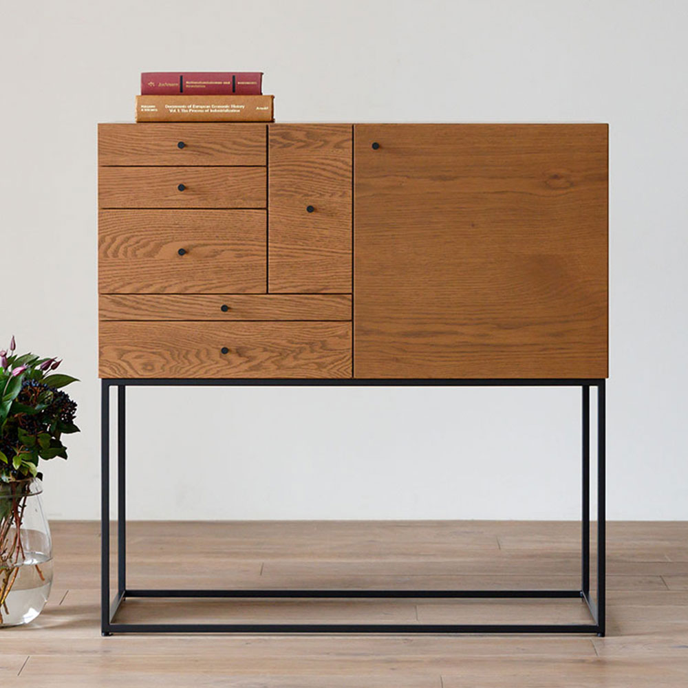 ڤդ뤵ǼǡHIRASHIMA VARIO Side Board 084 W84D38H84cm ٤顼 ɥܡ ...
