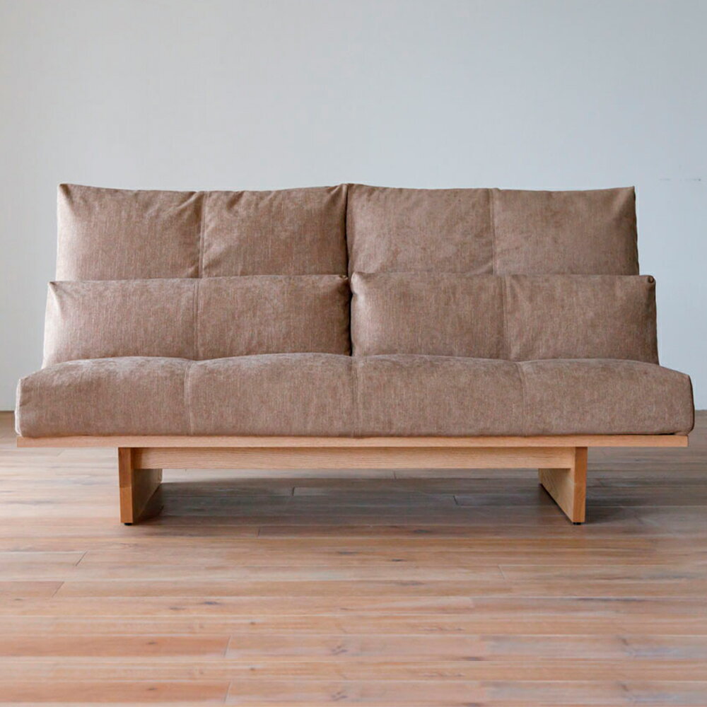 SERENITA Sofa ファブリック 幅168cm/幅210cm 選べるサイズ ウォールナット材/オーク材 選べる材質 リビング ベンチ ソファ ソファー ダイニングチェア 椅子 受注生産 家具 インテリア 柳川市 送料無料