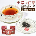【ふるさと納税】至幸の紅茶 詰め合わせ 3種 ティーバッグ 計25個入 紅茶 ティーパック セット 飲み比べ 茶葉 柳川市 送料無料
