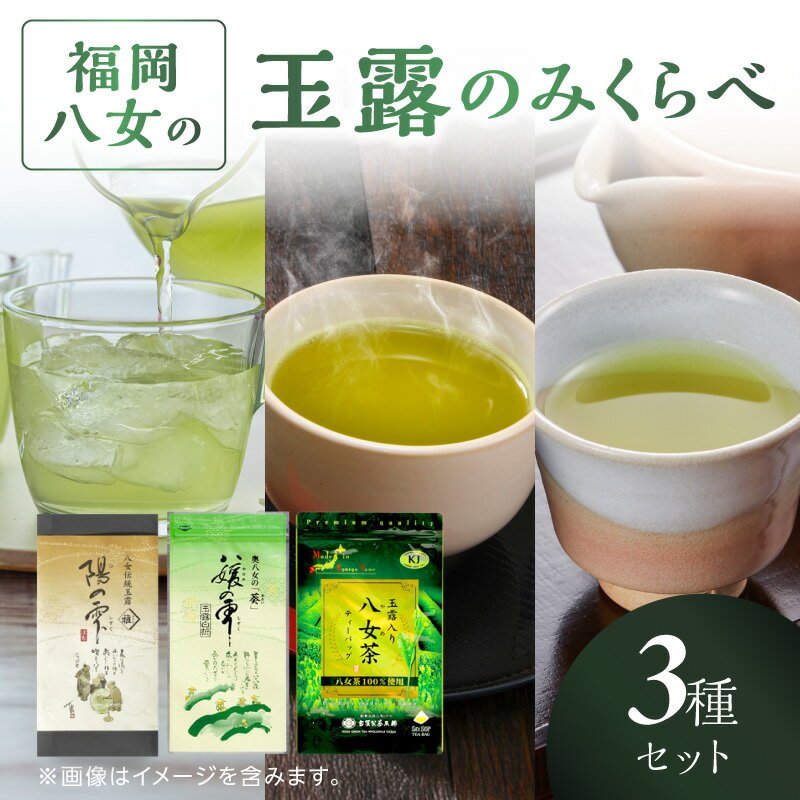 高級茶・八女茶の老舗 古賀製茶本舗 「玉露日本一」福岡八女の玉露のみくらべ 玉露 八女 福岡 高級 八女茶 お茶 茶 緑茶