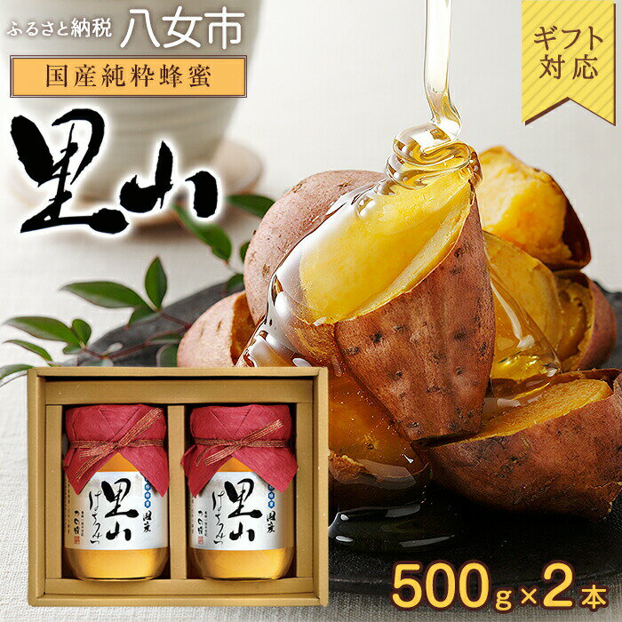 【ふるさと納税】【ギフト用】かの蜂 国産里山蜂蜜【500g×2本】 セット 養蜂一筋60年自慢の一品 | はちみつ ハチミツ ハニー 国産はちみつ 八女市 福岡 九州 ふるさと 納税 支援品 返礼品 国産 国産純粋ハチミツ 実用的 調味料 お中元 お歳暮 母の日 父の日