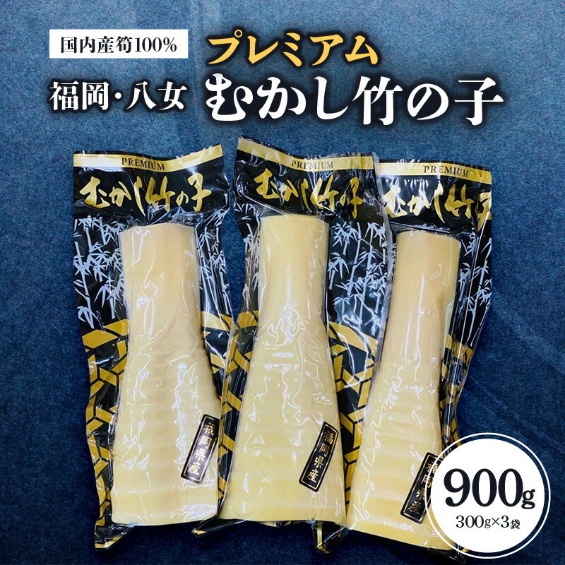 プレミアムむかし竹の子 300g×3袋セット|[出荷時期]2024年5月以降 たけのこ 筍 水煮 新鮮 貴重 数量限定 アレンジ 便利