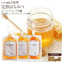 【ふるさと納税】かの蜂 蜂蜜 エコパック 3種 90g×3袋 メール便 完熟はちみつ 百花蜂蜜 非加熱 国産 外国産 お試し 食べ比べ 保存食 防災グッズ 非常食
