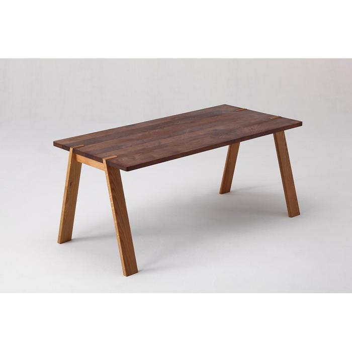 【ふるさと納税】kitoki IK51 miminashi table160×80×70／ミミなしテーブル(WN) | 家具 ファニチャー 人気 おすすめ 送料無料