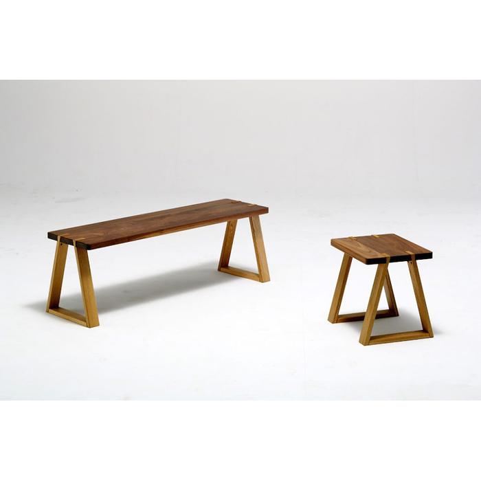 【ふるさと納税】kitoki IK39 miminashi bench120×34×40／ミミなしベンチ(WN) | 家具 ファニチャー 人気 おすすめ 送料無料