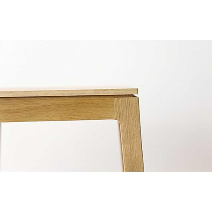 【ふるさと納税】高野木工 モル 40×40サイドテーブル ホワイトオーク