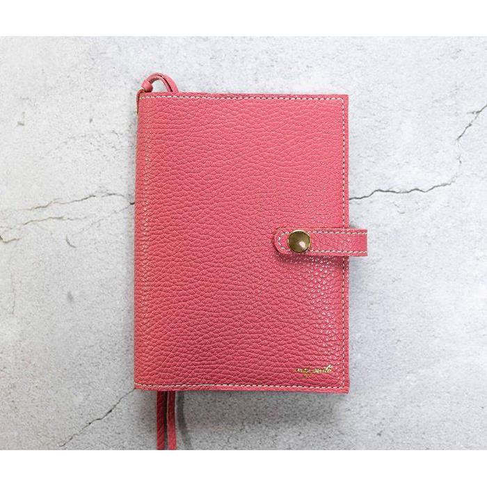 【ふるさと納税】maf pinto (マフ ピント) 手帳カバー A5サイズ ピンク ADRIA LINE レザー 本革 日本製