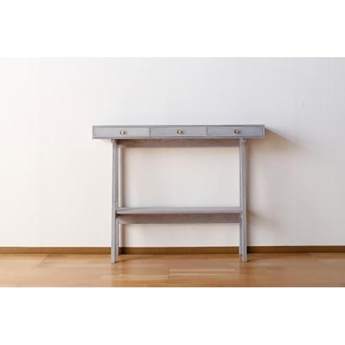 【ふるさと納税】【PAUSE コンソールハイ ジンダイ】★コンパクトながらも収納を兼ね備えたコンソールテーブル 日本の伝統色で仕上げた塗装はインテリアのアクセン...