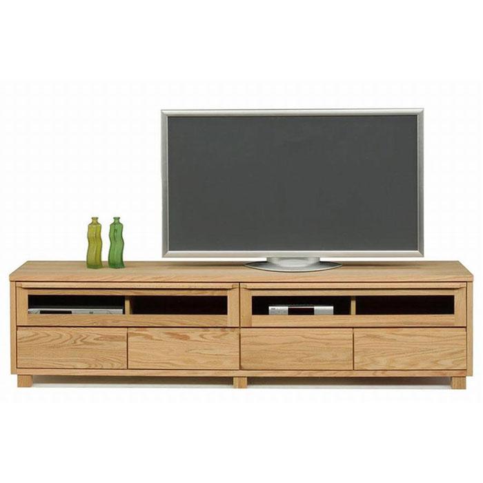 【ふるさと納税】【幅200 奥行46 高さ49.3】アンリ200センチ幅テレビボード(レッドオーク) | 家具 ファニチャー 人気 おすすめ 送料無料