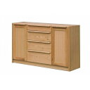 【ふるさと納税】【幅140 奥行46 高さ86】アンリ140センチ幅キッチンカウンター(レッドオーク) | 家具 ファニチャー 人気 おすすめ 送料無料