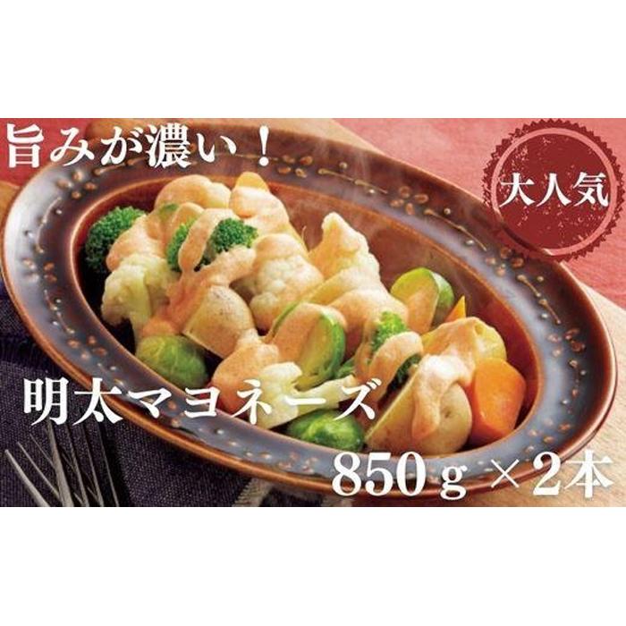 21位! 口コミ数「0件」評価「0」明太マヨネーズ 850g×2本 | お取り寄せ グルメ おつまみ ご飯のお供 手土産 ギフト 明太マヨネーズ 辛子明太子 マヨネーズ