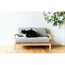 【ふるさと納税】【RONRONNER】CLANK ネコソファ(ハードメープル) | 家具 ファニチャー 人気 おすすめ 送料無料