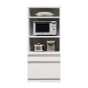 【ふるさと納税】【開梱設置】 フレッシュ レンジ台 70幅 幅70cm キッチン収納 完成品 家電収納 スリム 大川家具 日本製