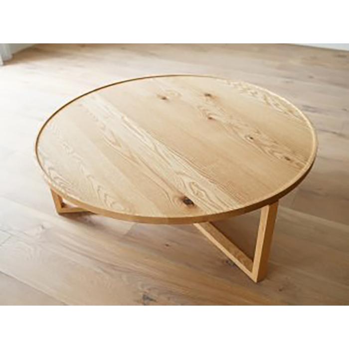 【ふるさと納税】SPAGO Circle Table 070 oak | 家具 ファニチャー 人気 おすすめ 送料無料