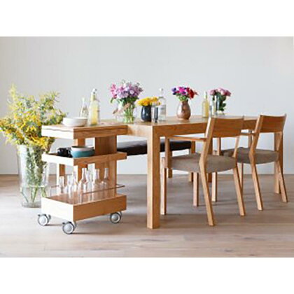 CARAMELLA Dining Table 91196 oak | 家具 ファニチャー 人気 おすすめ 送料無料