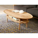 【ふるさと納税】BORDO Oval Table 105 oak | 家具 ファニチャー 人気 おすすめ 送料無料