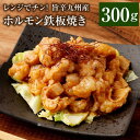 【ふるさと納税】レンジでチン!旨辛九州産ホルモン鉄板焼き(調理済み)