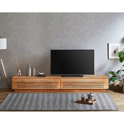 【開梱設置】テレビ台 ルーチェ 無垢 センダン 幅214-244cm TV テレビボード TV台 TVボード ローボード 家具 | 天然木 おしゃれ モダン リビング 大川家具 収納 大川市 完成品