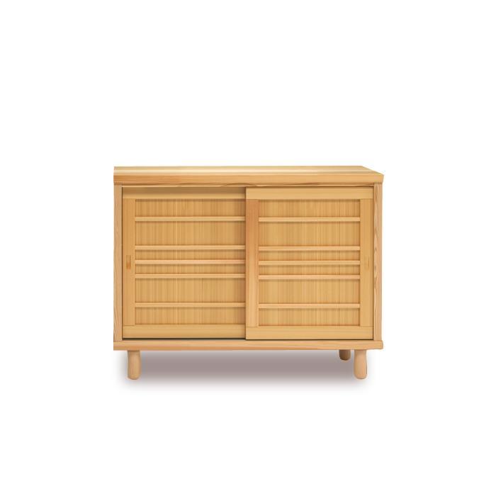 【ふるさと納税】大川家具 国産材(九州)杉材 シューズボックス 杉 幅131〜150cm 1cm単位オーダー | 家具 完成品 木製 高品質 靴置き 靴棚 靴収...