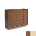 【ふるさと納税】大川家具 国内製造 シューズボックス リビングボード 四季 1500L 幅149cm ロータイプ | 家具 完成品 木製 高品質 靴置き 靴棚 ...