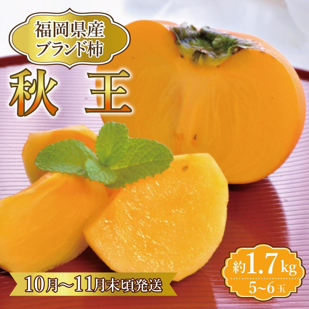 【ふるさと納税】【福岡県産】秋王 約1.7kg