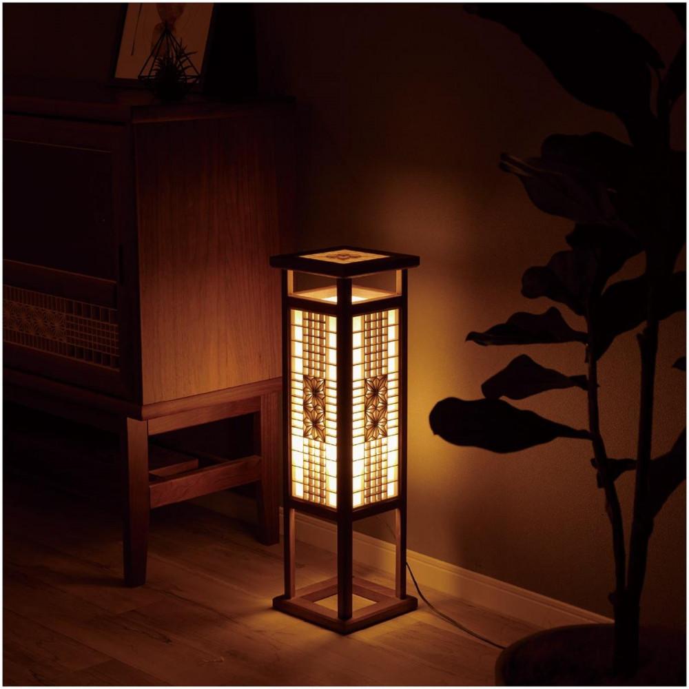 【ふるさと納税】組子行燈 優雅 WN 2068/WN | 照明器具 行燈 組子行燈