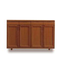 【ふるさと納税】大川家具 シューズボックス やぐら1600LWN 幅160cm 靴箱 収納【3材質】 | 完成品・木製・高品質・靴置き・靴棚・靴収納棚・収納ラッ...