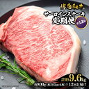 【ふるさと納税】博多和牛 サーロインステーキ 定期便全12回 計約9.6kg(約800g(約200g×4枚)×12回) | 肉 お肉 にく 食品