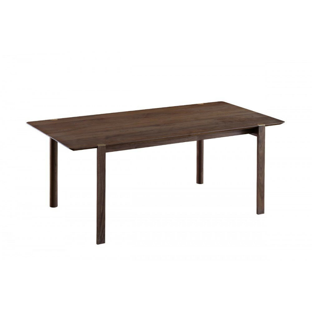 【ふるさと納税】【開梱設置】高野木工 LAITON レトン ダイニングテーブル ウォルナット W180×D90【10年保証】 | 家具 ファニチャー 人気 おす...