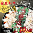 【ふるさと納税】【化粧箱入り】素材にこだわりました!厳選博多牛もつ鍋セット10人前(国産牛もつ使用)