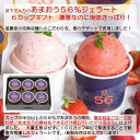 【ふるさと納税】たけしたさんちのあまおうジェラート56% 6