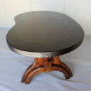 【ふるさと納税】漆塗り触れ合い豆型テーブル(大) | 福岡県 大川市 福岡 大川 福岡県大川市 ふるさと 納税 家具 工芸 工芸品 支援 支援品 返礼品 返礼 ...