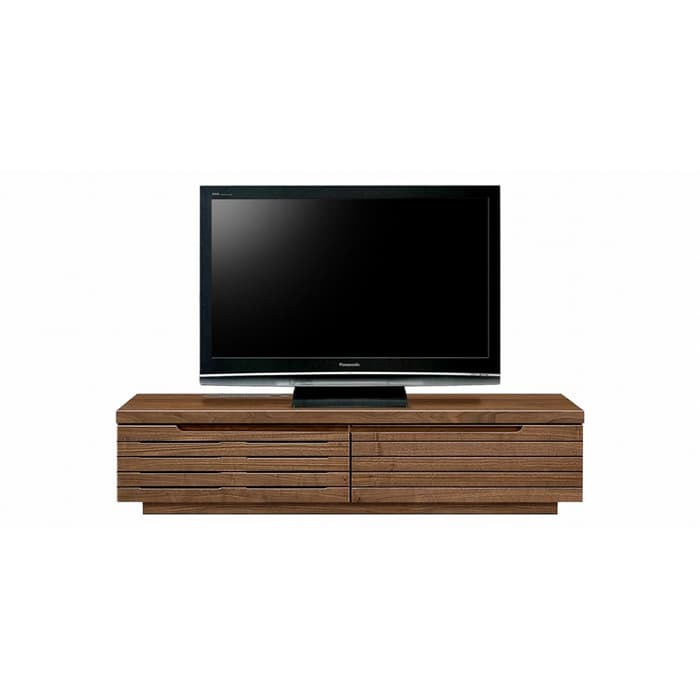 【ふるさと納税】天然木無垢材家具グラナーダ(ローボード テレビ台・TVボード)★160cm：ウォールナット