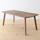【ふるさと納税】ダイニングテーブル ST ウォルナット無垢 180x90x72 大川市 | 家具 ファニチャー 人気 おすすめ 送料無料