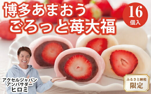 【ふるさと納税】CY-005 博多あまおう　ごろっと苺大福【ふるさと納税限定】のサムネイル