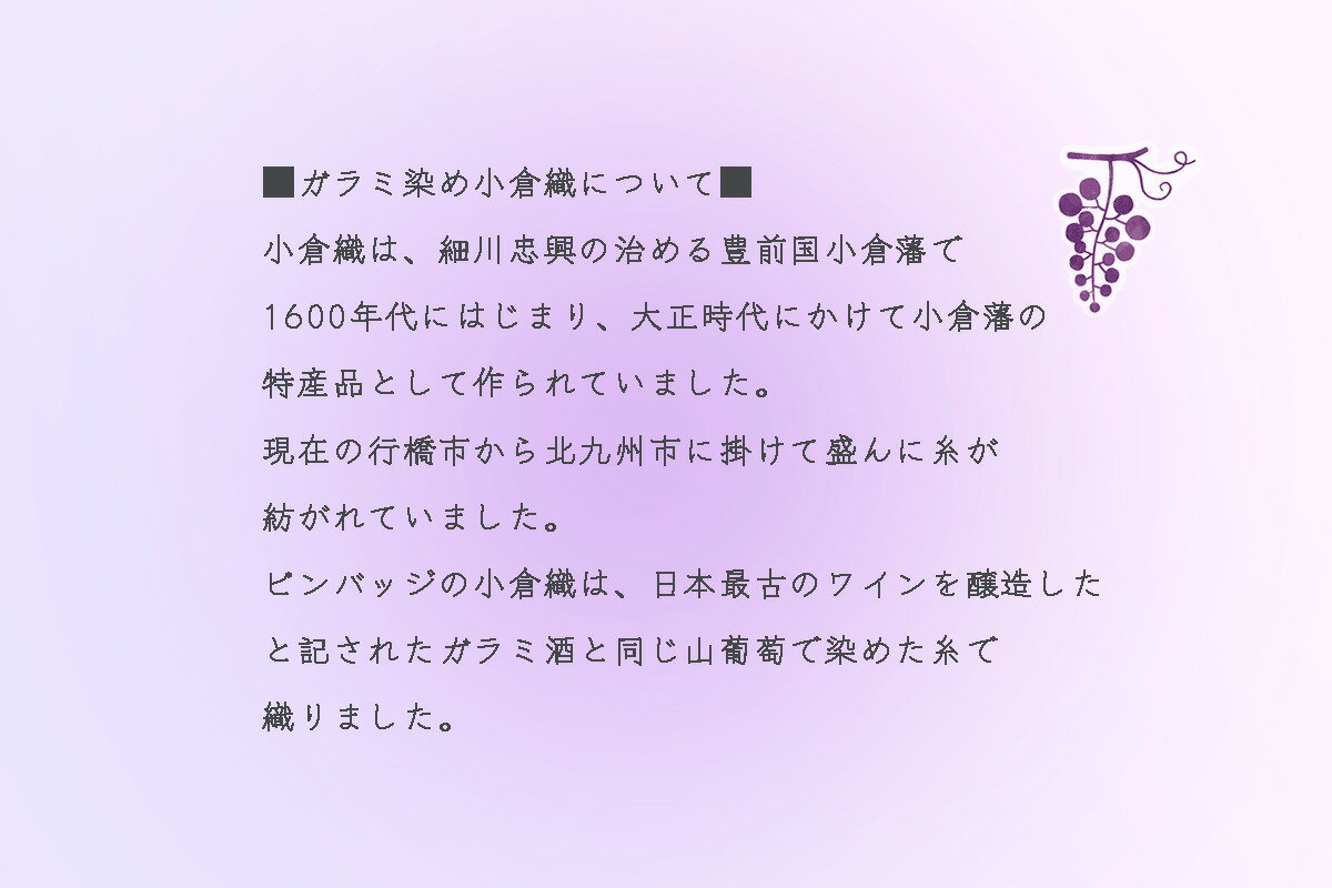 【ふるさと納税】行橋市ガラミ染小倉織タイピン・がらみ紅茶ティーパック3gx10p_CC-007