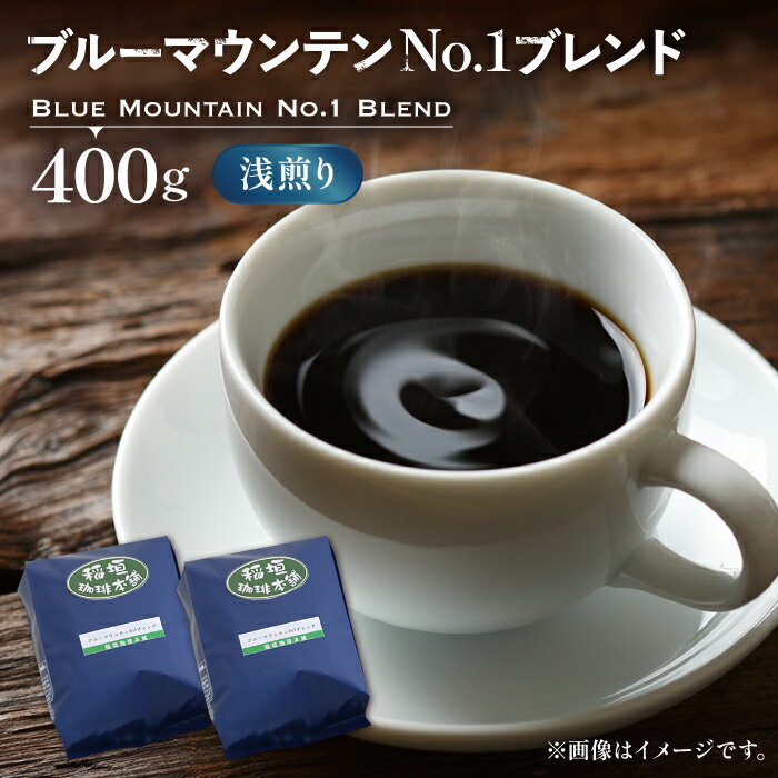 【ふるさと納税】ブルーマウンテン NO.1 ブレンド コーヒー （ 浅煎り ）《豊前市》【稲垣珈琲】 珈琲 コーヒー 豆 粉 [VAS033]