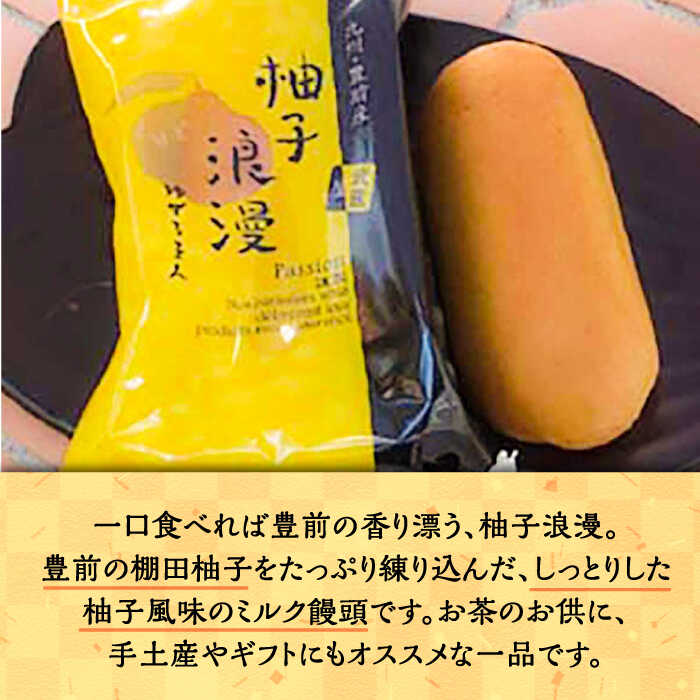 【ふるさと納税】【全3回定期便】【進物箱】 柚子浪漫 9個入り《豊前市》【武蔵屋】お中元 ギフト 贈り物 和菓子[VBU014]