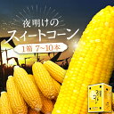 【ふるさと納税】【先行予約】夜明けのスイートコーン 4kg×1箱 (7〜10本) 【2025年6月以降順次発送】《豊前市》【アグリネックス】 とうもろこし コー...