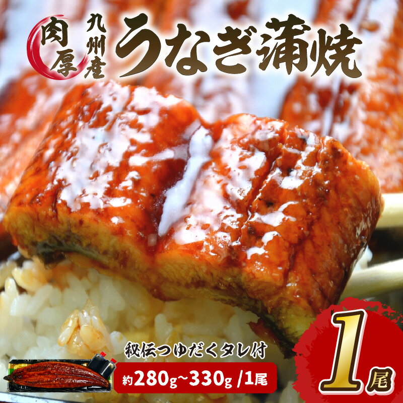 5位! 口コミ数「0件」評価「0」肉厚九州うなぎ蒲焼1尾　秘伝つゆだくタレ 惣菜 うなぎ 鰻 蒲焼き うな重 ひつまぶし 簡単調理 冷凍 九州産 関西風 丑の日 福岡県 中間･･･ 