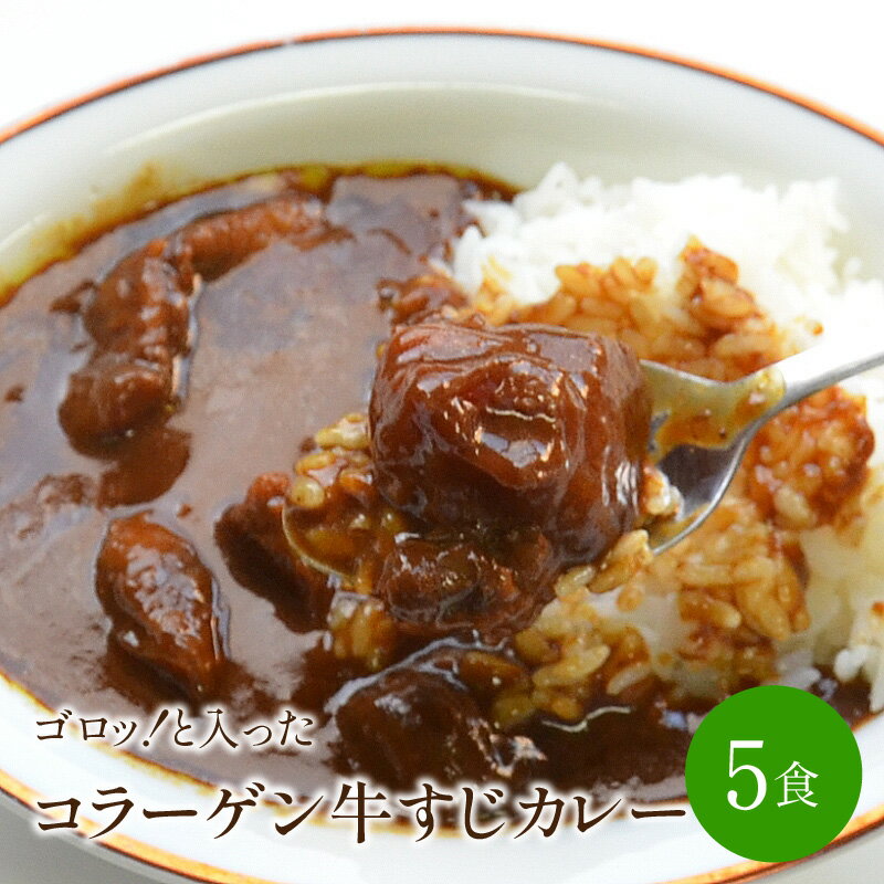 17位! 口コミ数「0件」評価「0」[博多和牛]ゴロッ!と入ったコラーゲン牛すじカレー5食【001-0085】