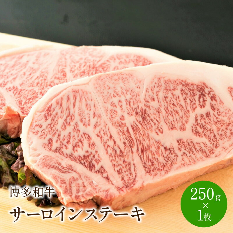 【ふるさと納税】博多和牛サーロインステーキ　250g[250g×1枚]【014-0007】