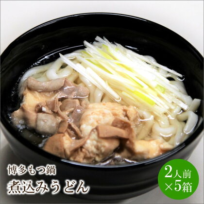 博多もつ鍋煮込みうどん(2人前×5箱)【034-0007】