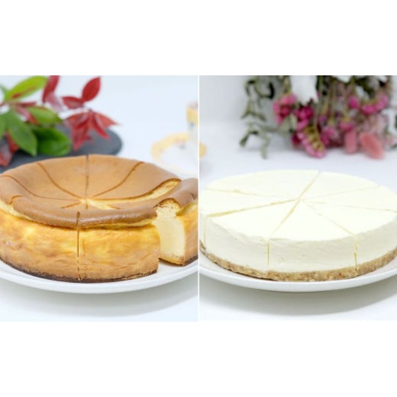 [低糖質]チーズケーキ2種セット(ベイクド&レアチーズケーキ) お菓子